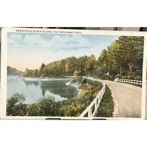 Postcards Deerfield River Along The Mohawk Trail Massachusetts Berkshire Hills